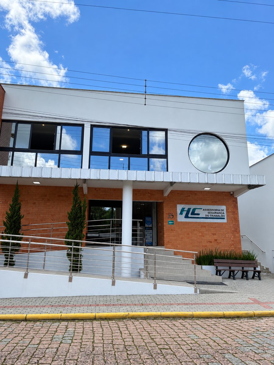 Fachada da sede da HC Assessoria